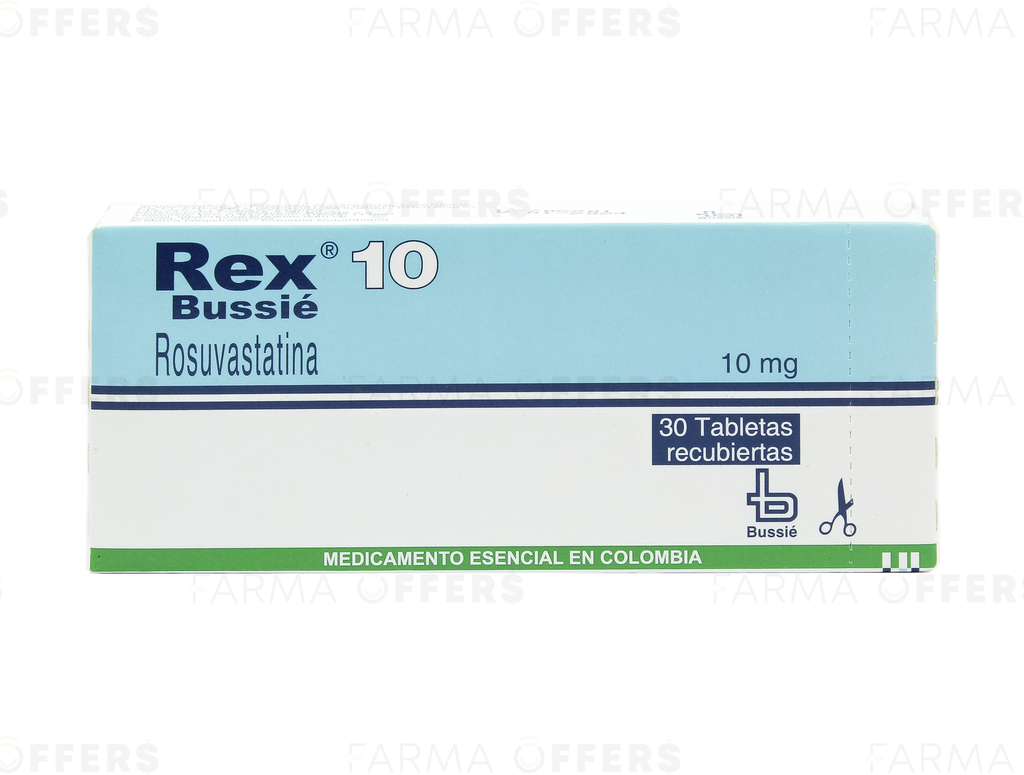 REX 10MG, 1 de  30 CAPS