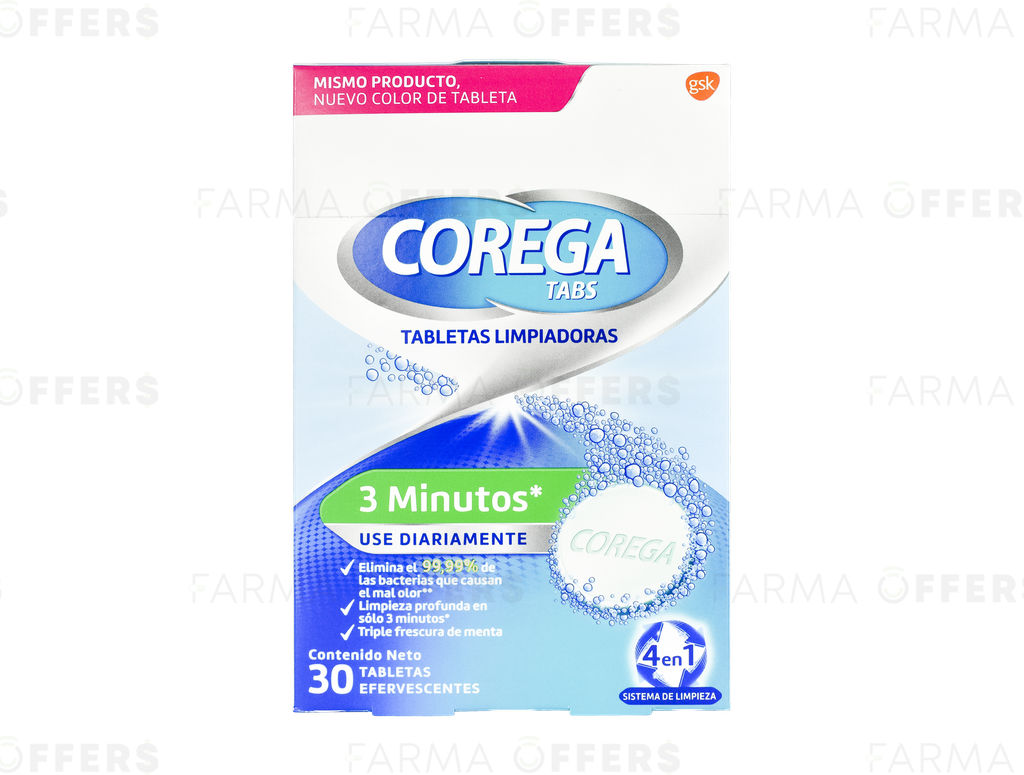 COREGA TAB 3 MIN. X30