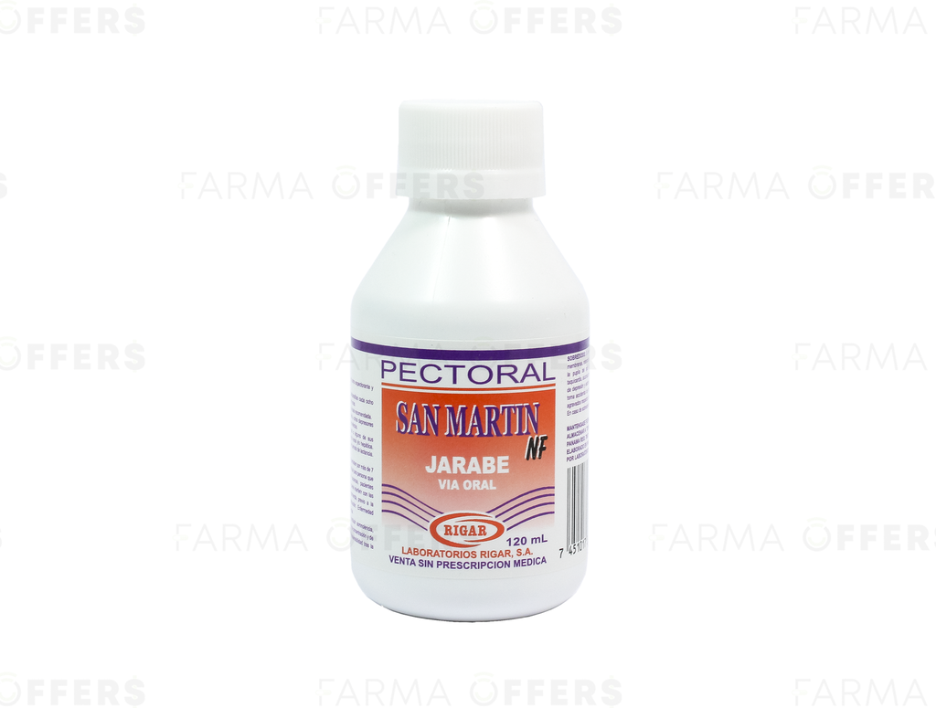PECTORAL SAN MARTIN JBE 10mg 120ML x 1 /5ML