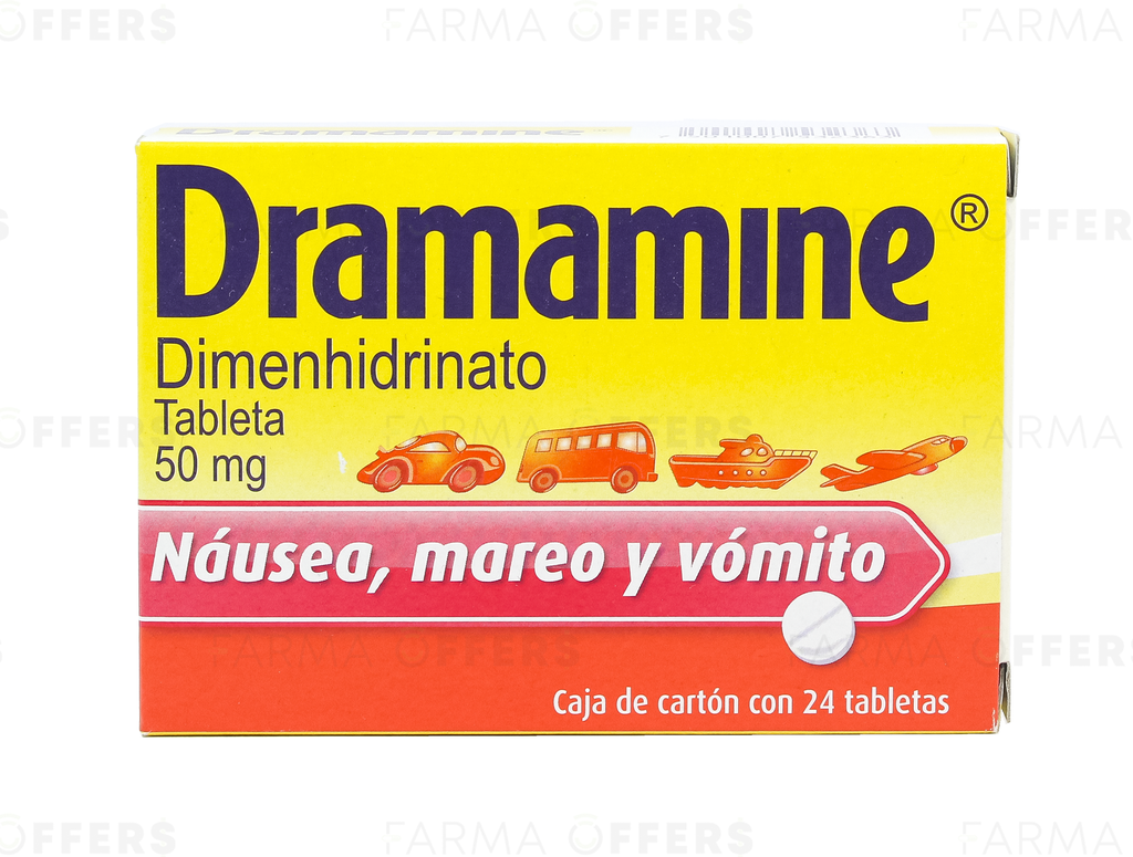 DRAMAMINE 50MG, 1 de 24