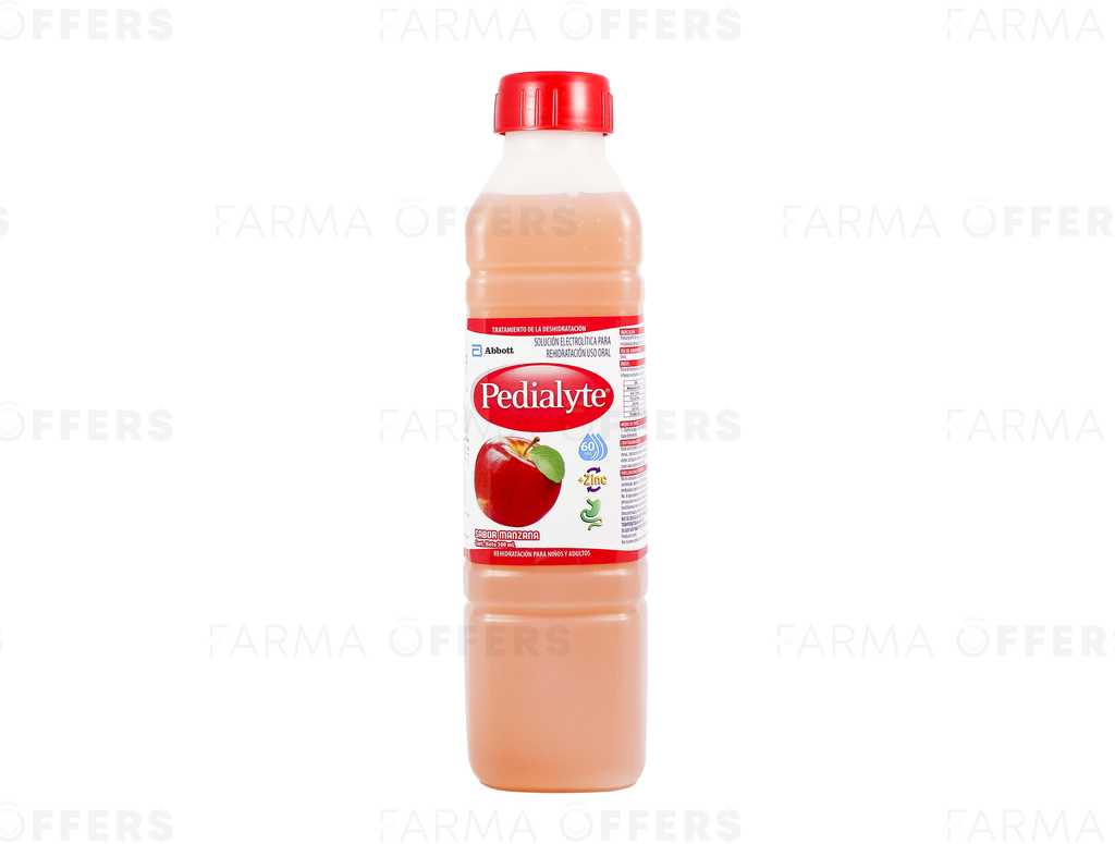 PEDIALYTE 60 MANZANA 500ML