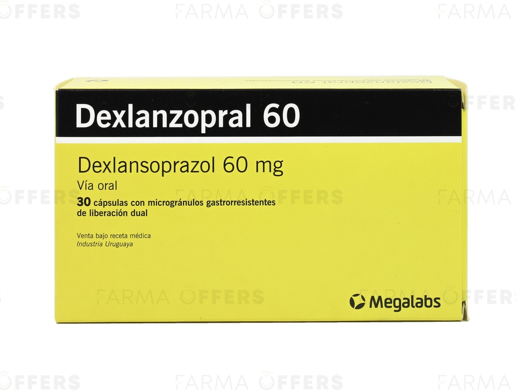 DEXLANZOPRAL 60MG, 1 de 30