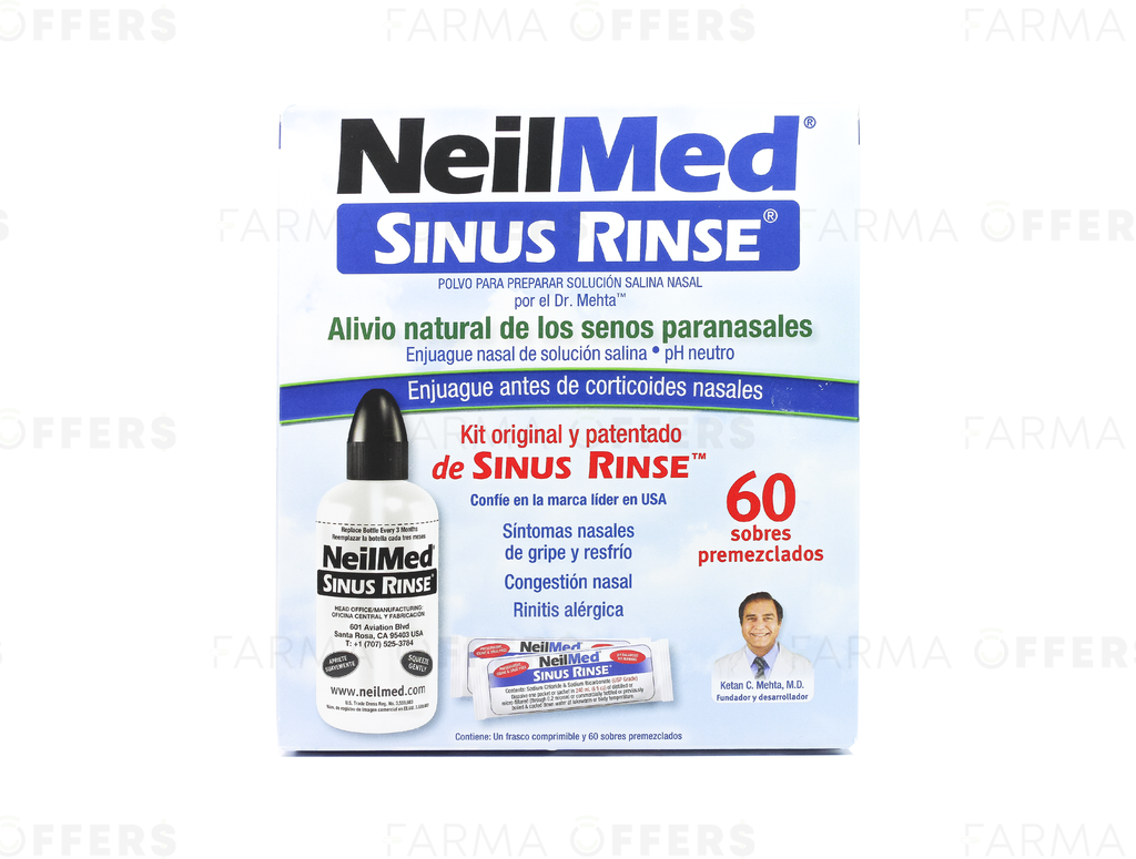 SINUS RINSE ADULTO X 60