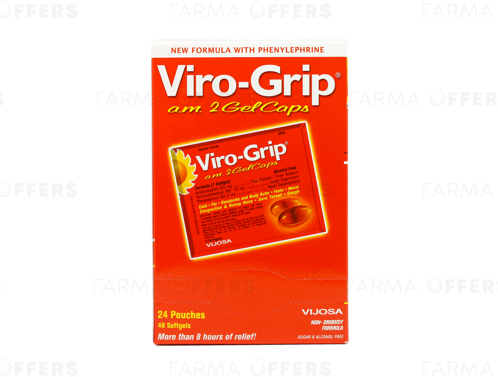VIRO-GRIP AM 2GELCAPS, 1 de 24