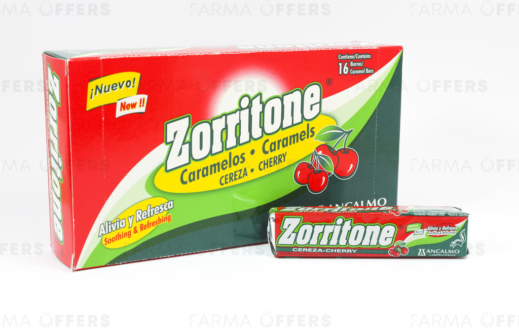 ZORRITONE CARAMELOS CEREZA