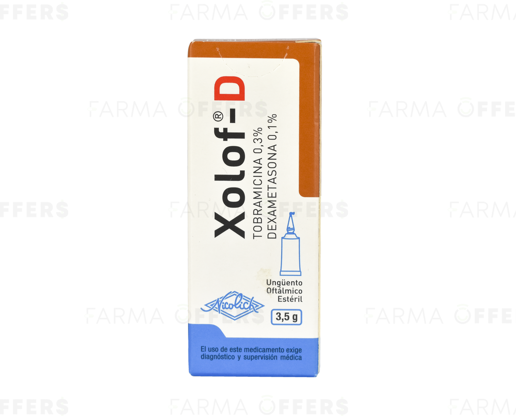 XOLOF D UNG COLIRIO 3.5 ML x 1