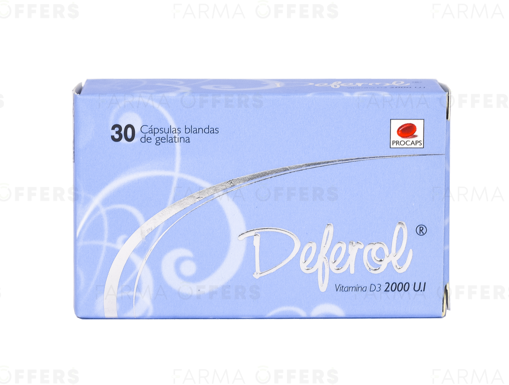 DEFEROL CAPS GELAT. 2000IU, 1 de 30