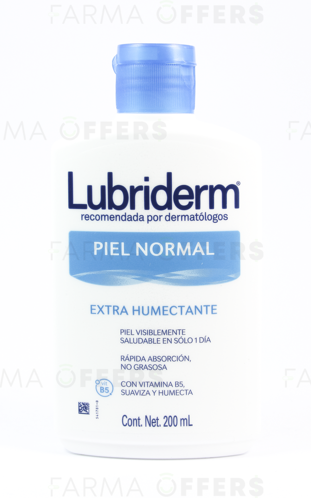 LUBRIDERM PIEL NORMAL 200ML