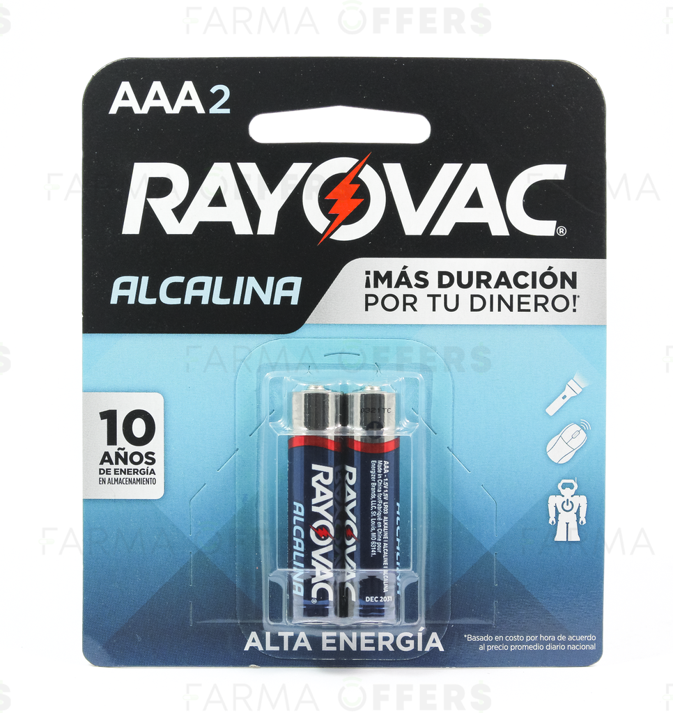 RAYOBAC AAA X 2