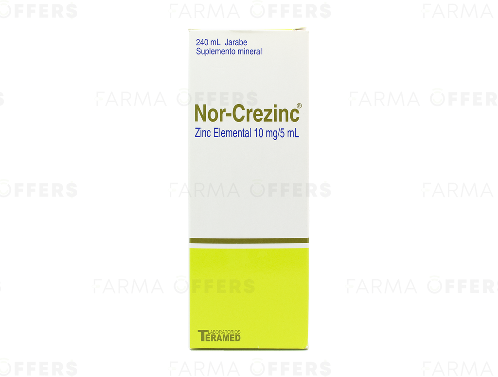 NOR-CREZINC JBE 10mg 240ML x 1 /5ML