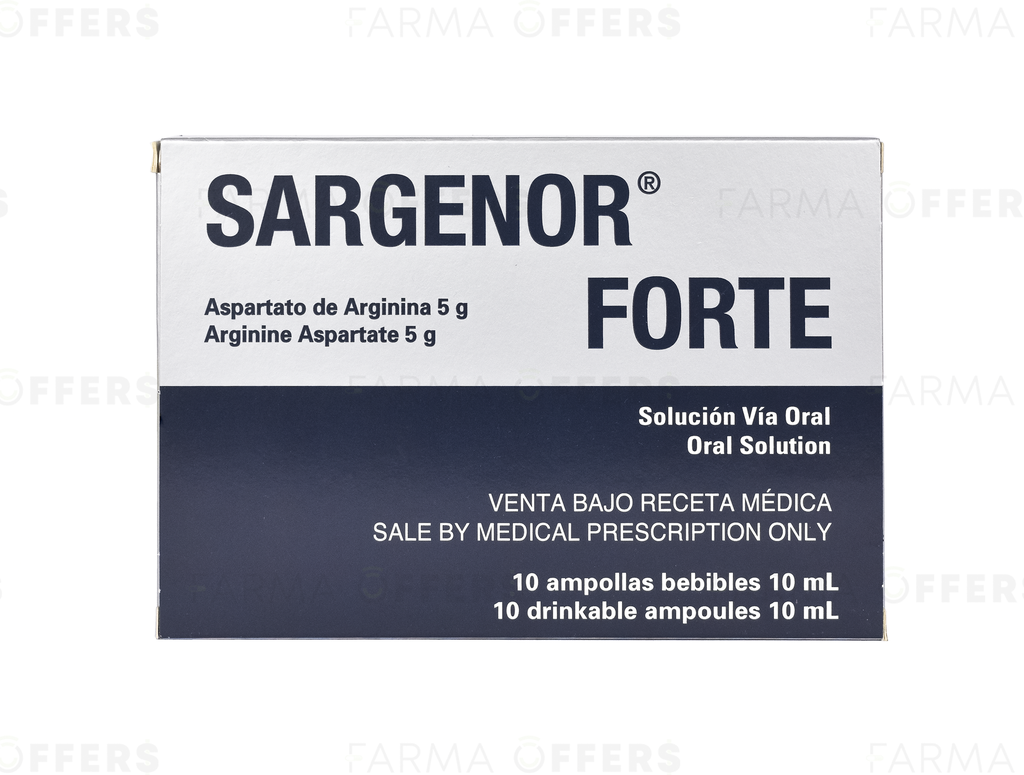 SARGENOR A.BB 5.00G 10ML, 1 de 10 FORT