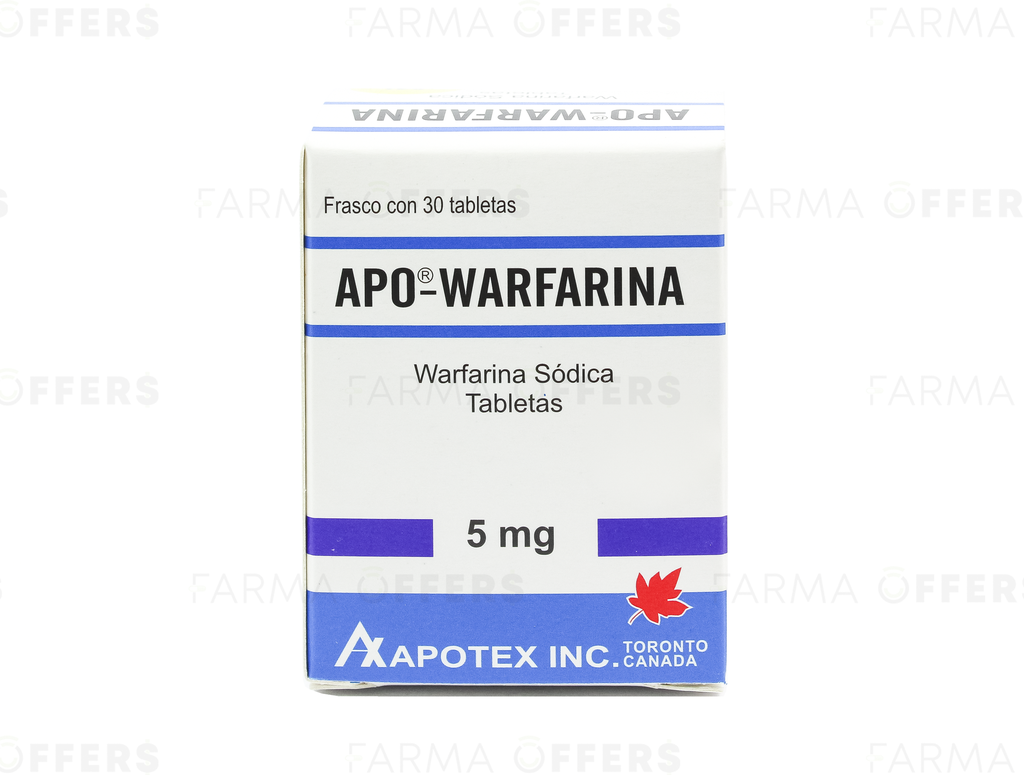 APO-WARFARINA 5.00MG 30 TABL