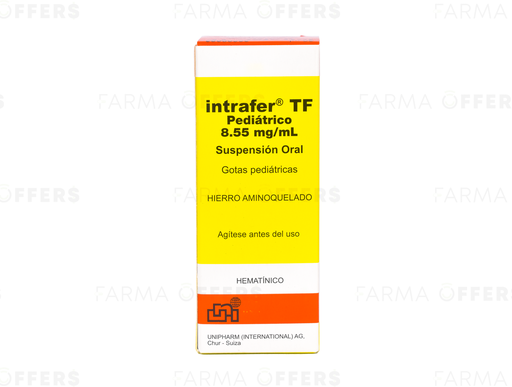 INTRAFER TF GOTAS 8.55MG 30ML x 1 /ML