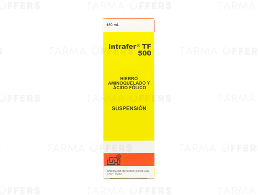 INTRAFER TF-500 SUSP 150ML x 1