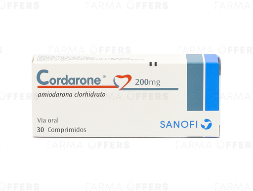 CORDARONE TABL 200MG, 1 de 30
