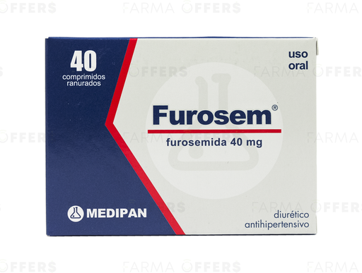 FUROSEM TABL 40mg, 1 de 40