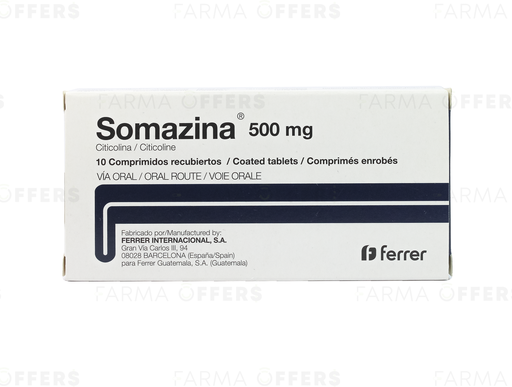 SOMAZINA TABL 500MG, 1 de 10