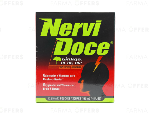 NERVIDOCE LIQD SOBRES 10ML, 1 de 12