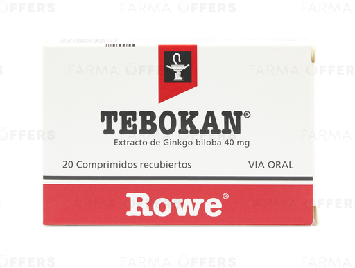 TEBOKAN TABL REVES 40mg, 1 de 20