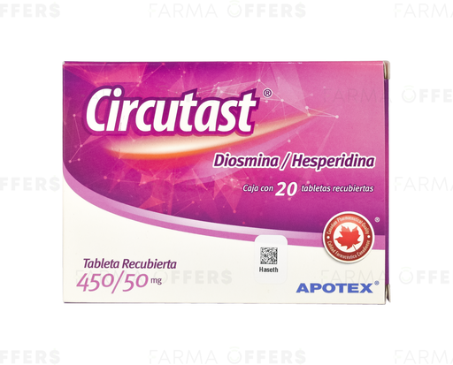 APO-CIRCUTAST TABL 450MG/50, 1 de 20