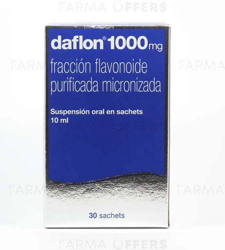 DAFLON SUSP SOBRES 1000MG 10ML, 1 de 30