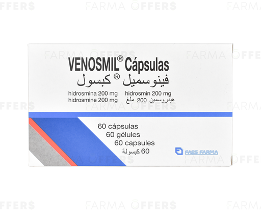 VENOSMIL CAPS 200MG, 1 de 60