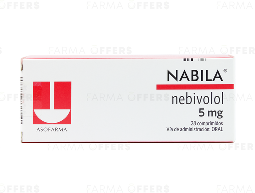 NABILA TABL 5.00MG, 1 de 28