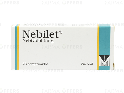 NEBILET TABL 5.00MG, 1 de 28