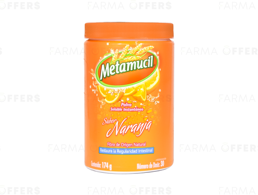 METAMUCIL NARANJA 174 G
