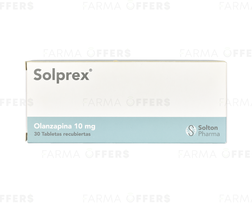SOLPREX 10MG TAB, 1 de 30