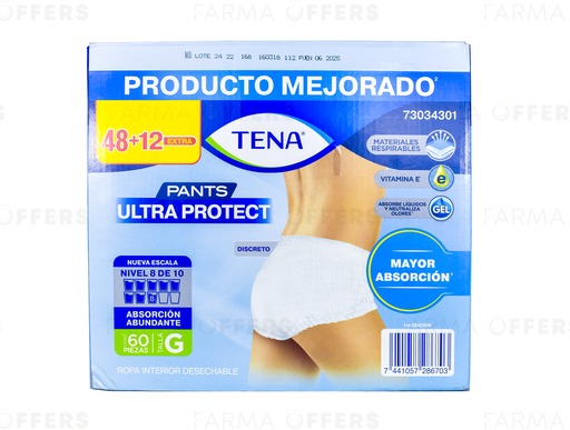 TENA PANTS ULTRA PROTECT X 60 G