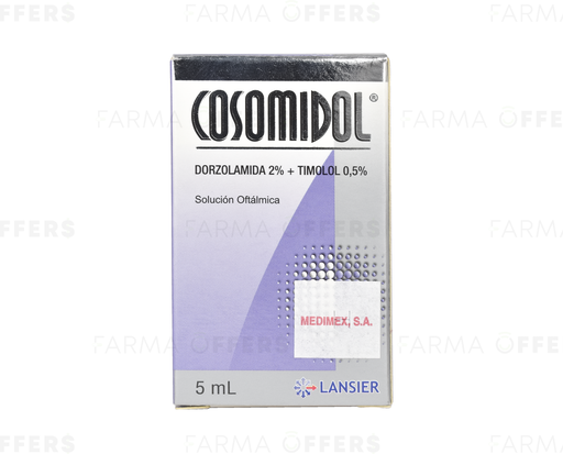 LANSIER COSOMIDOL SOL. OFTALMICA FCO 5ML