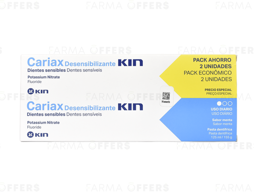 CARIAX GINGIVAL DESEN. PASTA DENTAL 2-PACK X 125ML