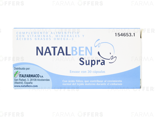 NATALBEN SUPRA, 1 de 30CAPS