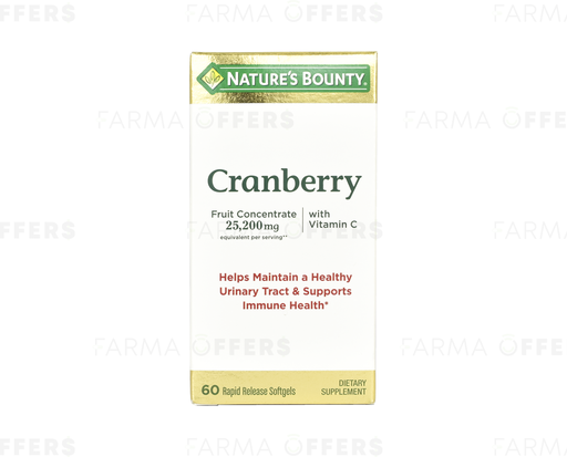 CRANBERRY W/VITAMIN C TRIPLE X 60 SOFTGEL