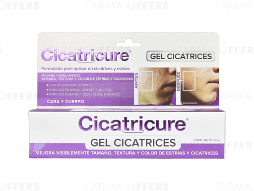 CICATRICURE GEL 60 EXP LATAM
