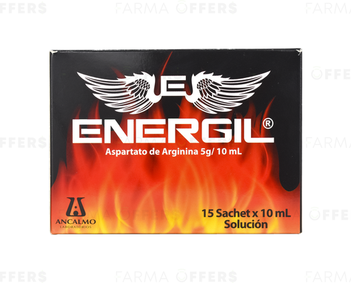 ENERGIL SOLUCION (5GM/10ML), 1 de 15 SOB.