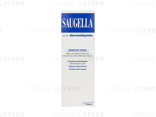 SAUGELLA DERMOLIQUIDO JABON INTIMO 250ML x 1