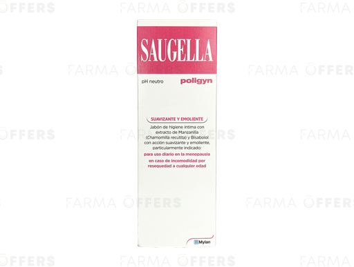 SAUGELLA POLIGYN JABON INTIMO 250ML x 1