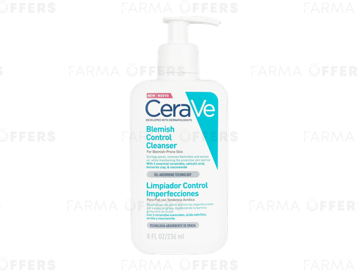 CERAVE BLEMISH CONTROL CLEANSER 8OZ