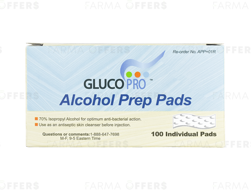PAD ALCOHOLADO NIPRO X 100