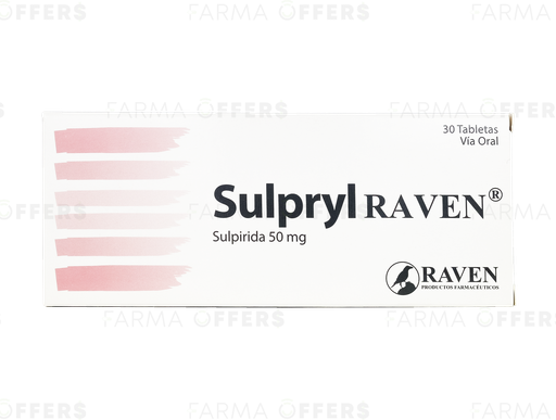 SULPRYL RAVEN 50MG, 1 de 30