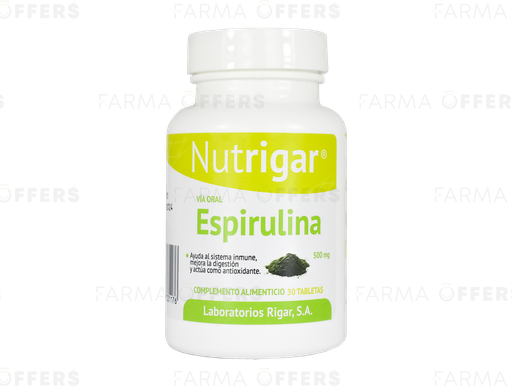 ESPIRULINA 500MG X 30 CAPS