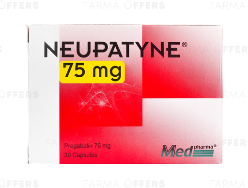 NEUPATYNE 75MG, 1 de 30