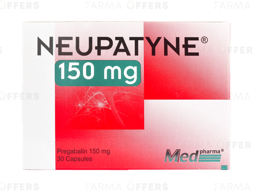NEUPATYNE 150MG, 1 de 30