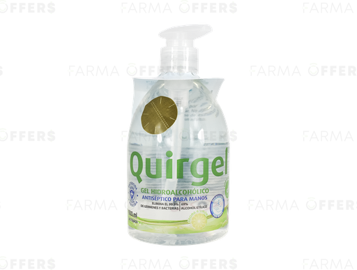 QUIRGEL GEL HIDROALCOHOLICO 500ML