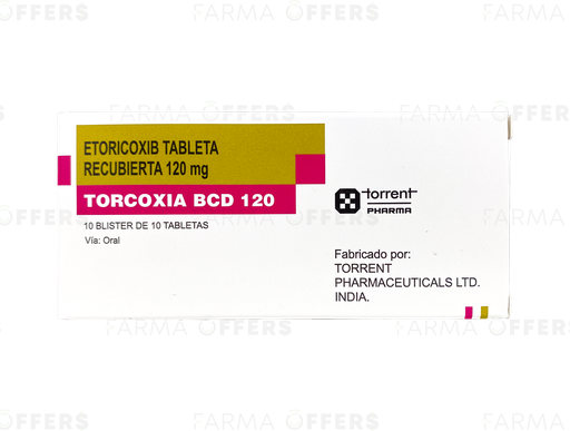 TORCOXIA BCD 120MG 1 DE 100