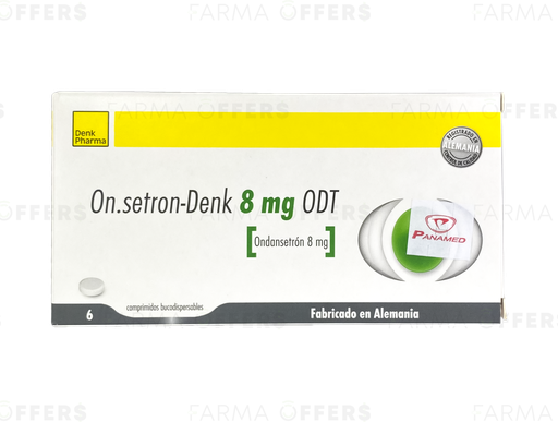 ONSETRON DENK 8 MG 1 DE 6