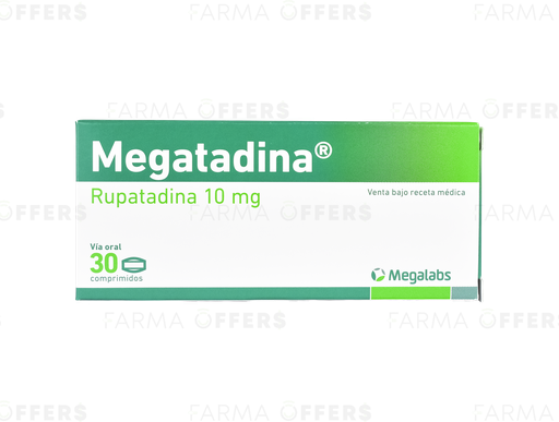 MEGATADINA 10 MG 1 DE 30