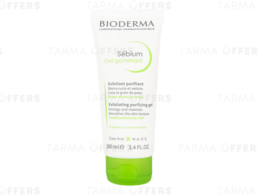 BIODERMA SEBIUM GEL GOMMANT 100ML